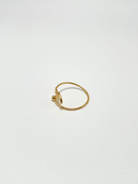 BAGUE  SIVOTY — Ambre